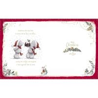Mum & Dad Handmade Me to You Bear Christmas Card Extra Image 1 Preview